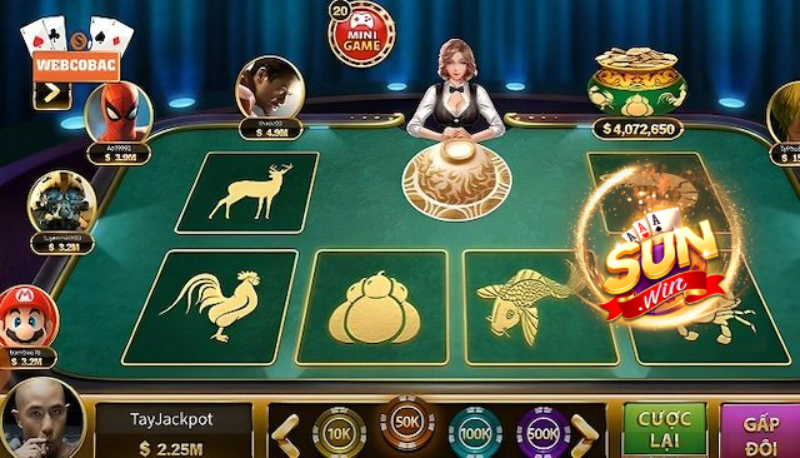 Mẹo chơi Bầu Cua thắng 100% tại cổng game Sunwinvn