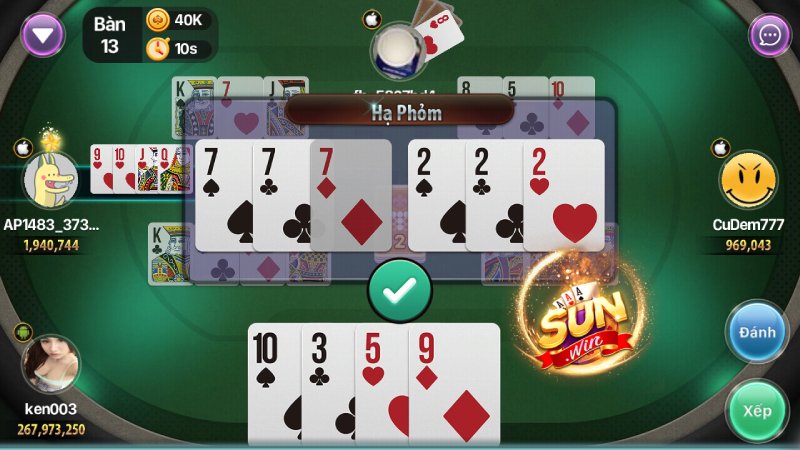 Sunwinvn - Cách chơi Tá Lả chơi là trúng tại cổng game